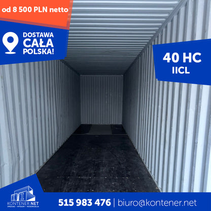 Kontener morski 40’ HC – IICL