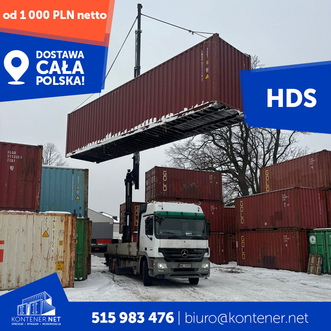 Transport kontenerów z HDS