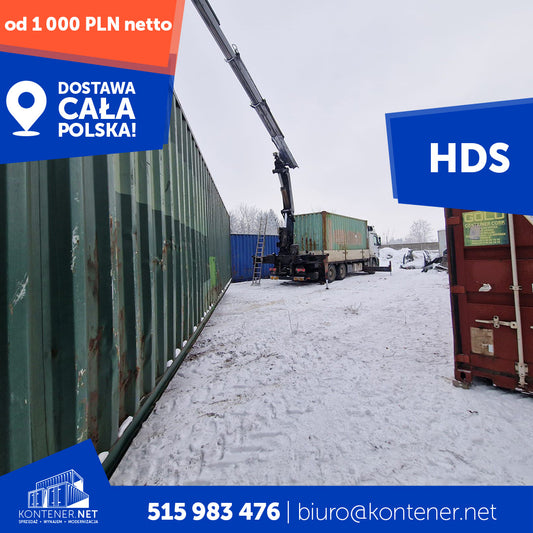 Transport kontenerów z HDS